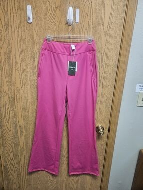HALARA Bright Pink Wide Leg Lounge Pants